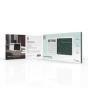 Green Lion CalcWrite Pro Calculator-Writing Pad Combo - White | GNCALCWPADWH |