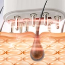 7MD Electric Massage Brush Electric Hair Oil Applicator and Hair Scalp Massager Brush Scalp Applicator Comb Model:7MD2417