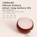 7MD Smart Indoor LED Light Wooden With Voice Control & 3 Brightness Levels, Intelligence Voice Activated, Night Dimmable Touch Control Table Lights, Table Lamp | 7MD2422 |