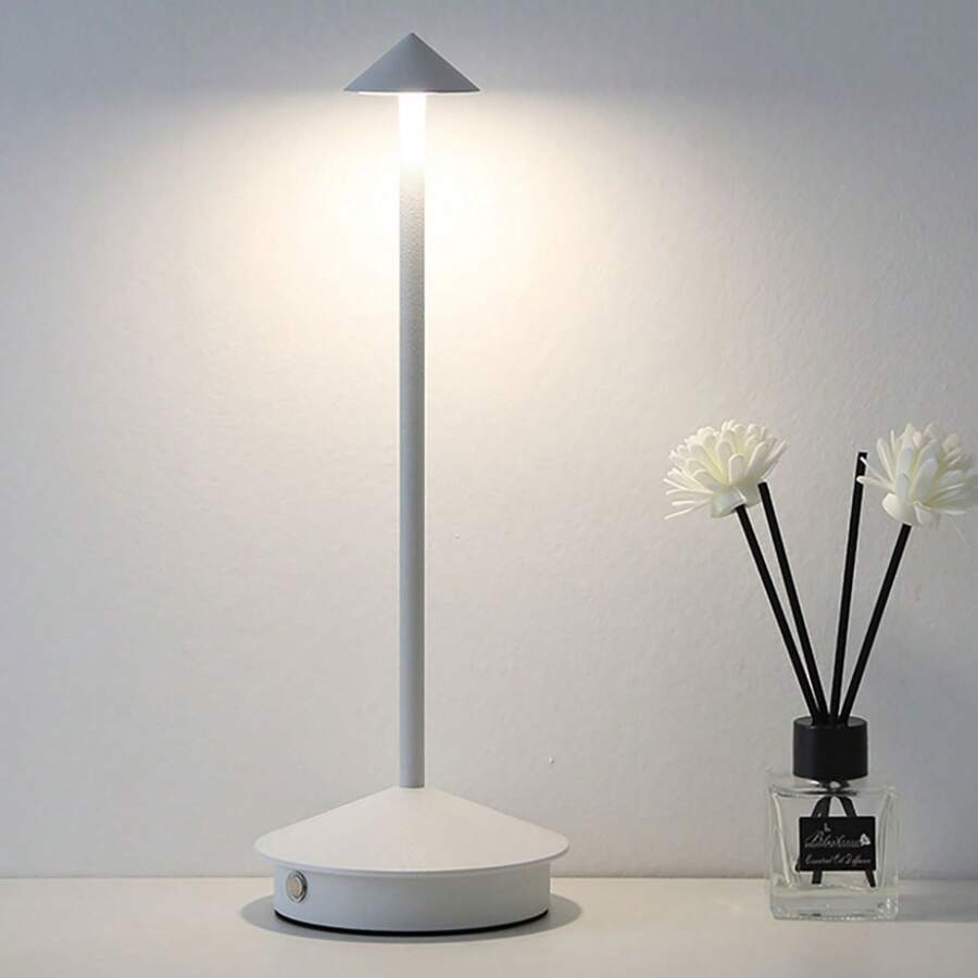 7MD Table Lamp Rechargeable Unique Bedside LED Light With 3 Brightness Level Table Light Model: 7MD2404