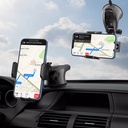 7MD Car Universal Windshield Phone Holder With 360 Degree Adjustable Viewing Angle