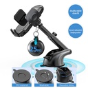 7MD Car Universal Windshield Phone Holder With 360 Degree Adjustable Viewing Angle