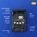 7MD 6 in 1 Multi-Functional Travel Charging Box