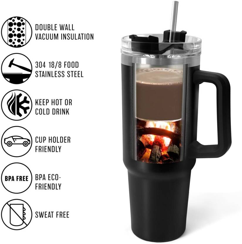 Green Lion Vacuum Travel Mug For Heat Insulation Stainless Steel 900ml | GNVACTVMUG |
