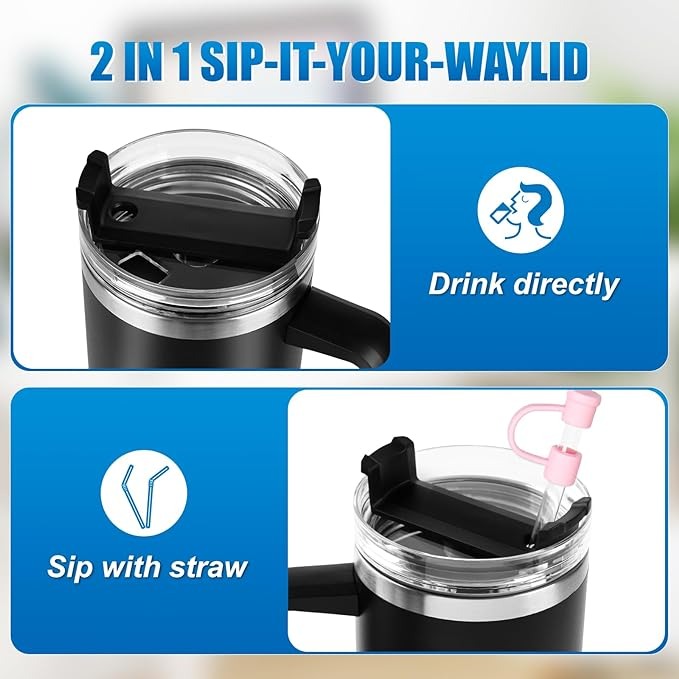 Green Lion Vacuum Travel Mug For Heat Insulation Stainless Steel 900ml | GNVACTVMUG |