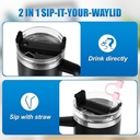 Green Lion Vacuum Travel Mug For Heat Insulation Stainless Steel 900ml | GNVACTVMUG |