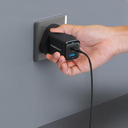 Powerology Dual Port Super Compact 35W Quick Charger With USB-C to USB-C cable included | PWCUQC023-C |