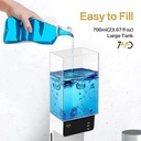 7MD 2 in 1 Package Includes Portable Oral Irrigator & Water Flosser + Automatic Mouthwash Dispenser