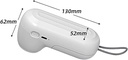 7MD USB Rechargeable Portable Vacuum Sealing Machine + 50 Pcs Reuseable Vacuum Air Bags | 7MD2427 |