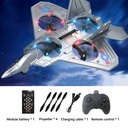 A&T Toy Remote Control Drone Plane Toy With Colorful LED Lights 2.4G EO-22