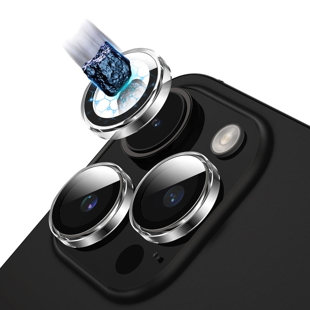 Green Lion Trio Camera lens iPhone15Pro/15Pro Max - Clear | GNTRIOCL15PMCL |