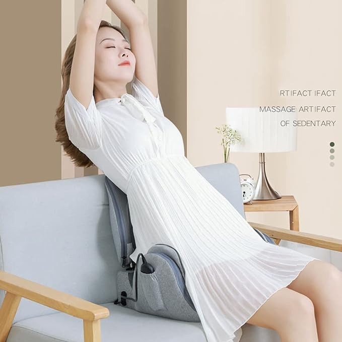 Porodo LifeStyle Massage Cushion - Grey | PD-LSMCS-GY |