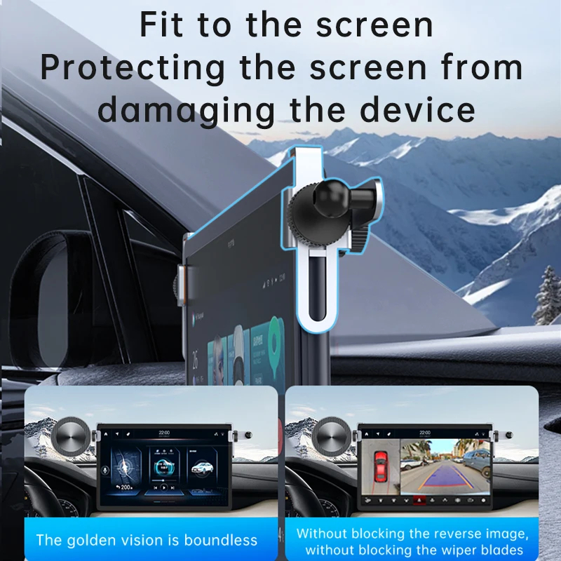 Magnetic Phone Holder For Car With Screen Bracket | P11S |