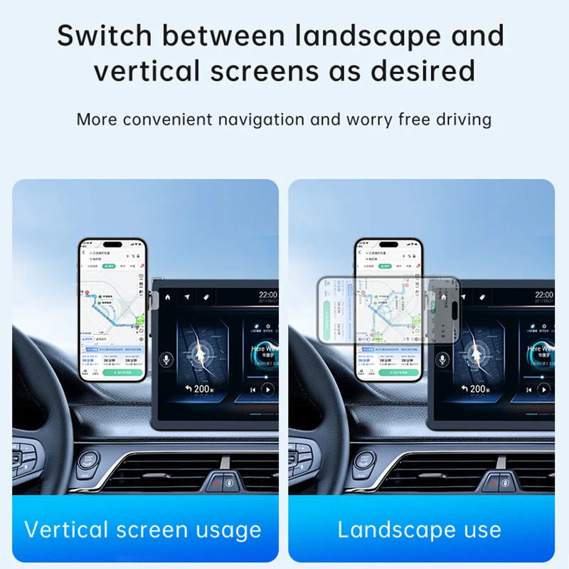 Magnetic Phone Holder For Car With Screen Bracket | P11S |