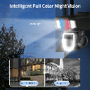7MD Camera Solar Triple Lens Linkage Camera 10x Zoom with Dual Network (4G + WiFi) Model:7MD2430