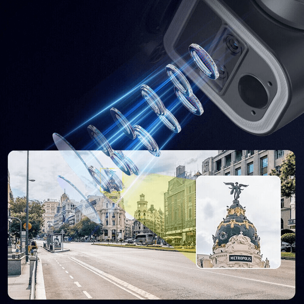 7MD Camera Solar Triple Lens Linkage Camera 10x Zoom with Dual Network (4G + WiFi) Model:7MD2430