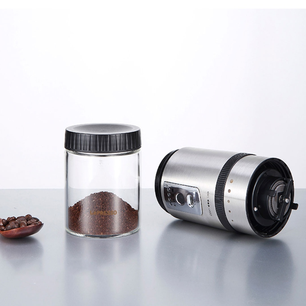 LePresso Ceramic Burr Automatic Grinder | LPMCGS |