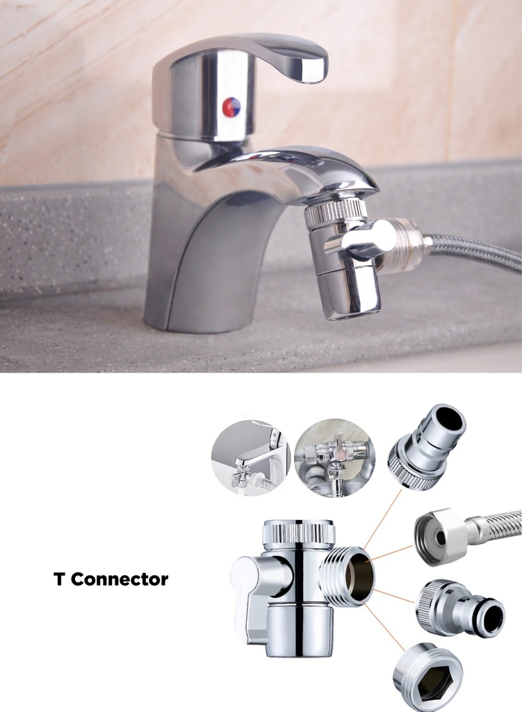 ALHOR Portable Travel Bidet Kit With 3m Length Hose | HOR-05-091 |