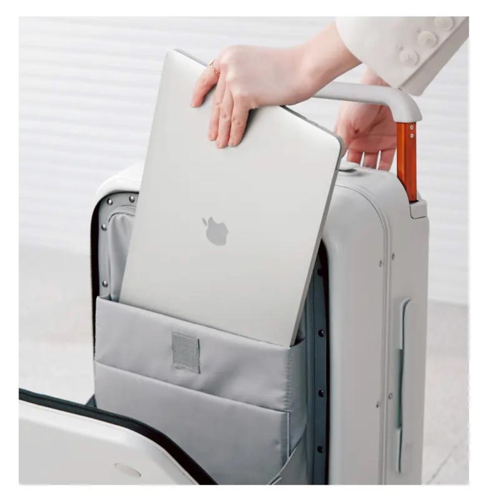 ALHOR LUXURY TROLLEY LUGGAGE BAG WITH 69L CAPACITY SIZE:24 INCH