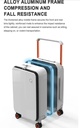 ALHOR LUXURY TROLLEY LUGGAGE BAG WITH 69L CAPACITY SIZE:24 INCH