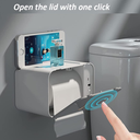 Smart Paper Towel Dispenser, Wall Mounted Paper Towel Dispenser, Induction Automatic Paper Output, USB Charging, Toilet Paper Holder Tissue Box, for Bathroom Kitchen Living Room |