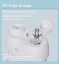 7MD Portable Mini Water Flosser For Travel With 800mAh Rechargeable Battery & 70ml Water Tank Capacity | 7MD2436 |