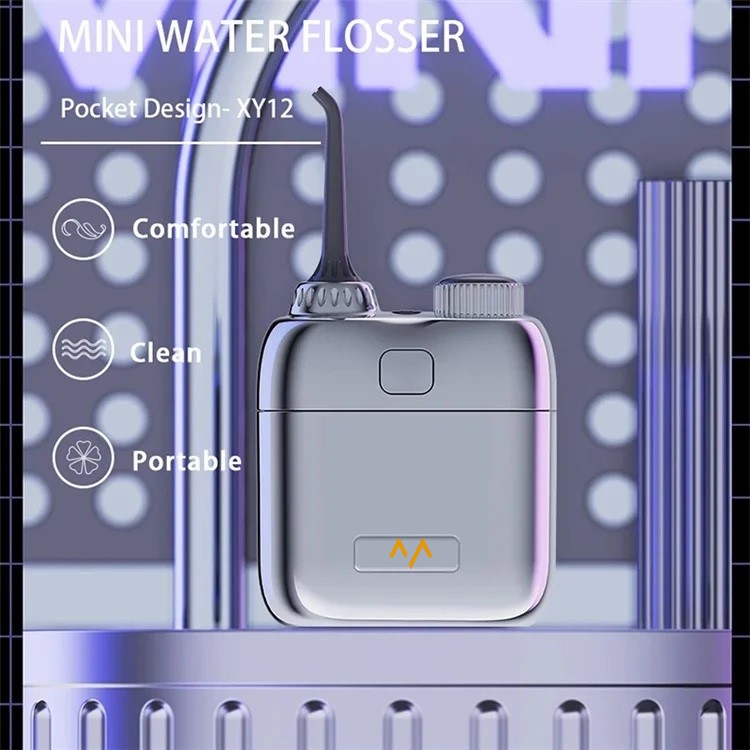 7MD Portable Mini Water Flosser For Travel With 800mAh Rechargeable Battery & 70ml Water Tank Capacity | 7MD2436 |