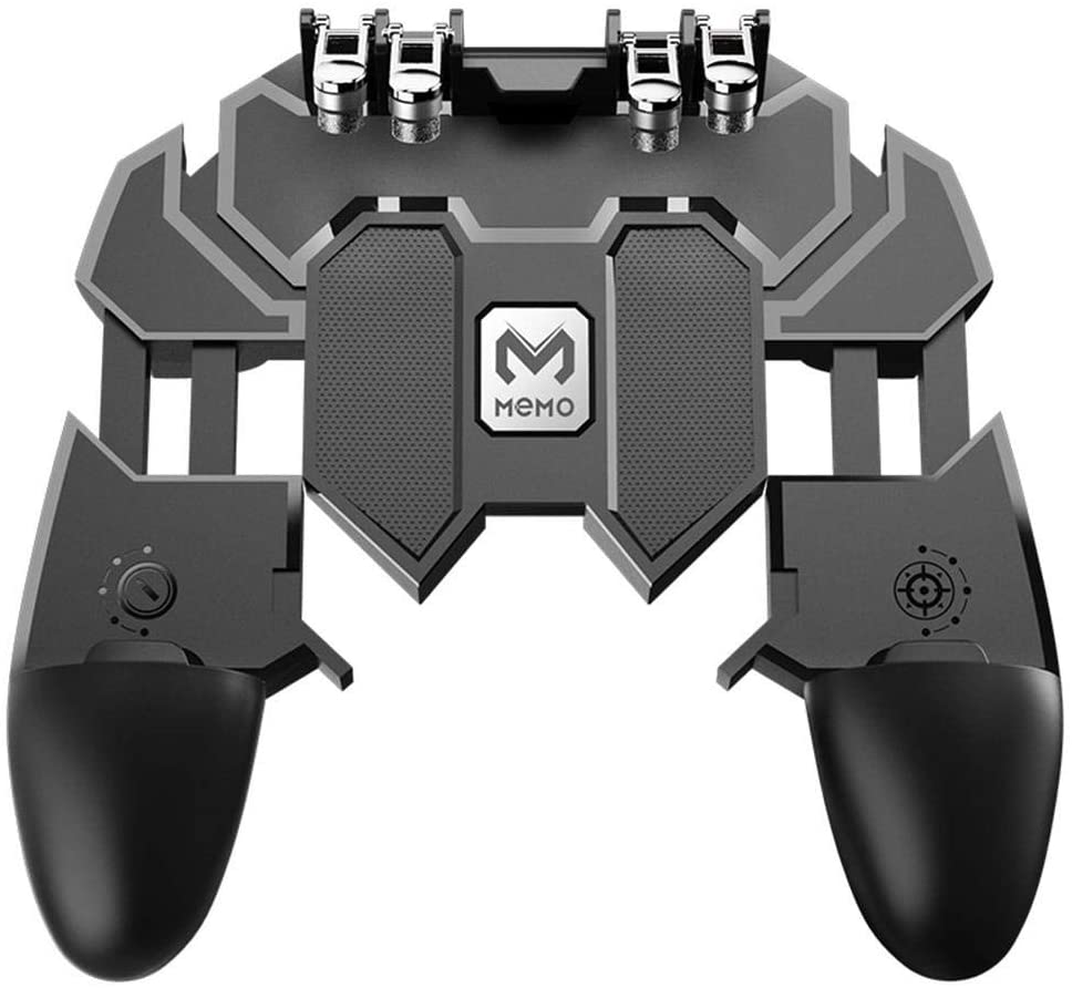 Slibrat Ak66 Six Finger All In One Mobile Game Controller Fire Key Button For Pubg