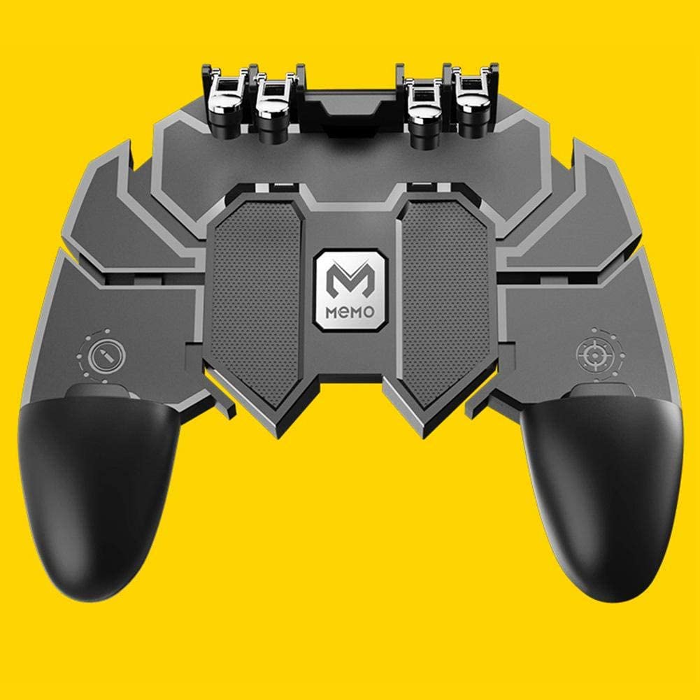Slibrat Ak66 Six Finger All In One Mobile Game Controller Fire Key Button For Pubg