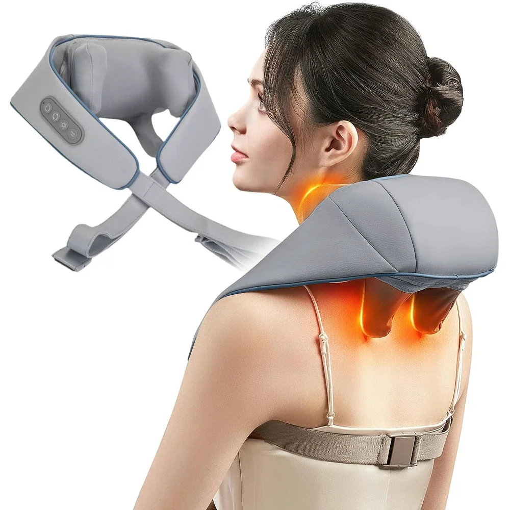 7MD Neck & Shoulders Massager With Warm and Hot Compress