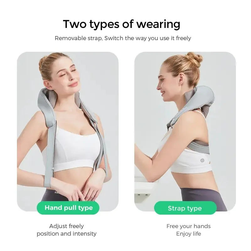7MD Neck & Shoulders Massager With Warm and Hot Compress