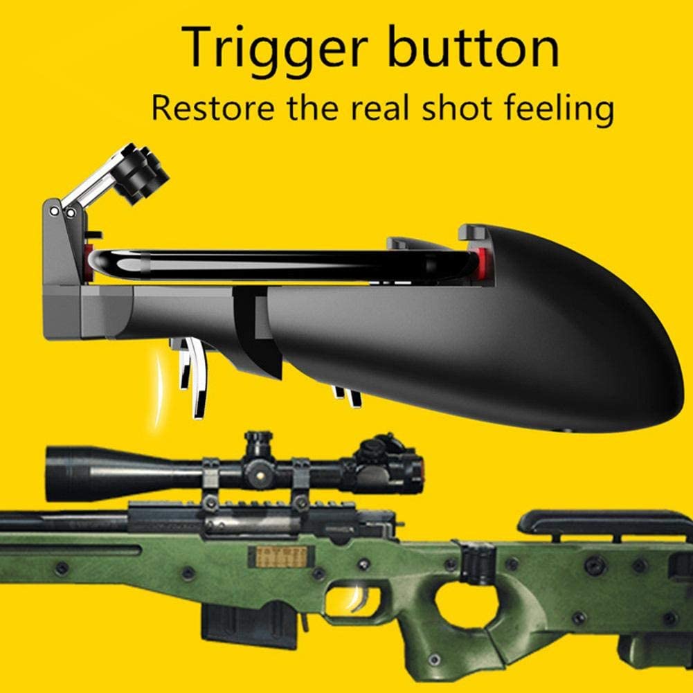 Slibrat Ak66 Six Finger All In One Mobile Game Controller Fire Key Button For Pubg