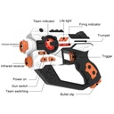 CSTAG Canhui Toys hooting Game Infrared Inductive Interactive Electronic Blaster Battle Infrared Laser Tag Gun Toy Kids Outdoor Gun Toys BB8975T