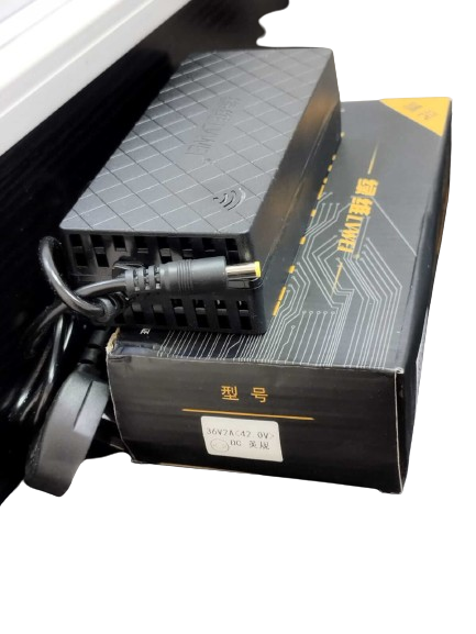 LVWEI Scooter Charger Battery Charger {Single Pin} (36V2A<42.0V DC)