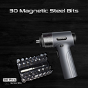 Promate 36-Pieces Wireless Electric Screwdriver Kit with LED Fill Light | ProTools-31G |