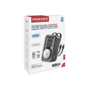 Promate 35W Transparent Smartphone and Apple Watch Charging Power Bank with USB-C & Lightning Cable | Mavrix |