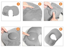 ALHOR INFLATABLE TRAVEL NECK CUSHION PILLOW HOR-05-092