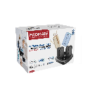 Promate 4-Piece 10000mAh Power Bank Charging Set with In-Built USB-C and Lightning Cables | Quatro-10 |