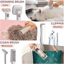 6-in-1 Pet Grooming Vacuum Cleaner | Professional Pet Grooming Vacuum with 6 Pet Grooming Tools | GDV01