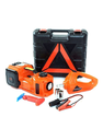 7MD 3 in 1 Car Repair Tool Kit Electric Jack Inflator Pump Electric Impact Wrench Universal Emergency Car Kit 5ton
