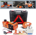 7MD 3 in 1 Car Repair Tool Kit Electric Jack Inflator Pump Electric Impact Wrench Universal Emergency Car Kit 5ton