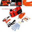7MD 3 in 1 Car Repair Tool Kit Electric Jack Inflator Pump Electric Impact Wrench Universal Emergency Car Kit 5ton