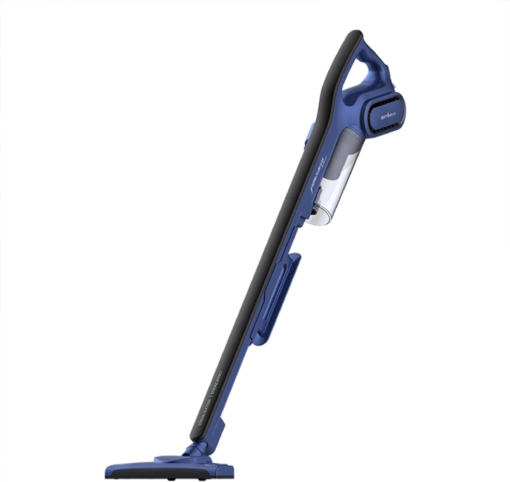 Deerma 600W Portable 2-In-1 Handheld Vacuum Cleaner 16000Pa Strong Suction Power Three-Layer Filtration 0.8 Liters Dust Capacity Blue included 3 Pin Plug | DX810 |