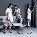 Deerma 600W Portable 2-In-1 Handheld Vacuum Cleaner 16000Pa Strong Suction Power Three-Layer Filtration 0.8 Liters Dust Capacity Blue included 3 Pin Plug | DX810 |