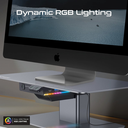 Promate Motorized Ergonomic Monitor & Laptop Stand with Built-In USB Hub | Raizer |