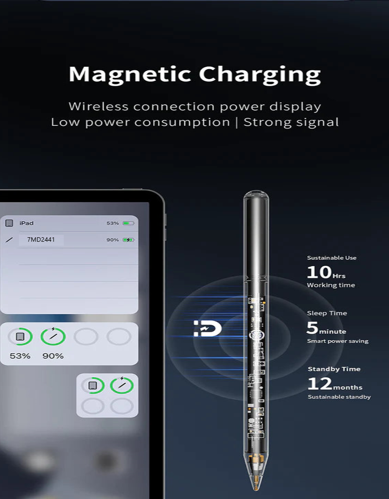 7MD Smart iPad Pen Touch Sensitively Bluetooth Desktop Writing With Magnetic Charging | 7MD2441 |