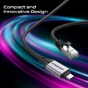Promate High Speed USB-C Gigabit Ethernet Cable | CLink-RJ45 |