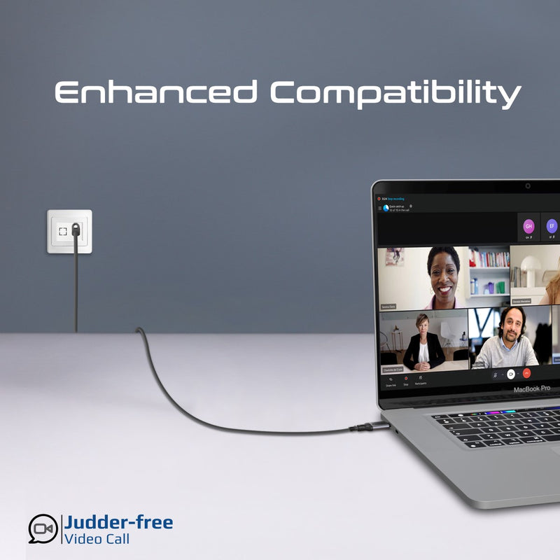 Promate High Speed USB-C Gigabit Ethernet Cable | CLink-RJ45 |