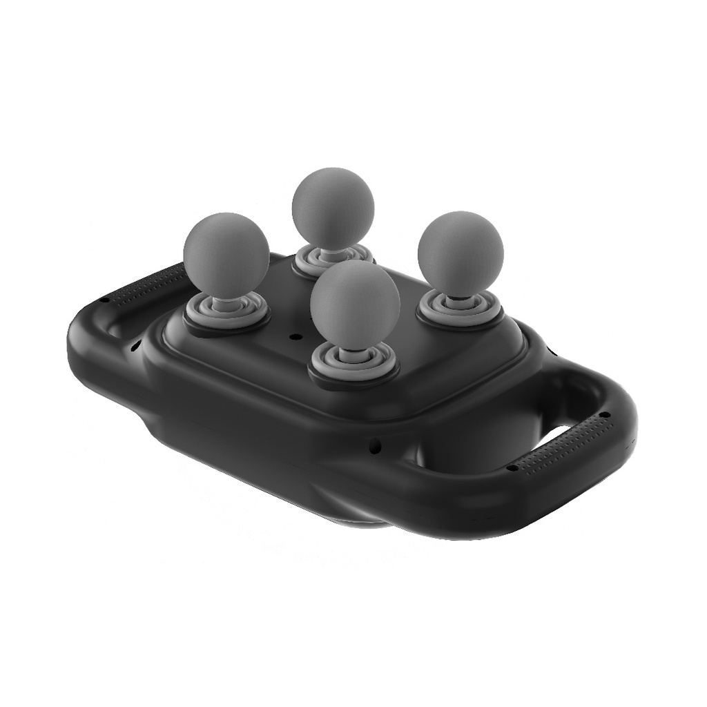 Porodo Lifestyle Quad Comfort Massager - Black | PD-4HMSG-BK |