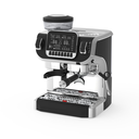 Lepresso Semi-Automatic Espresso Machine with Bean Grinder, Milk Steamer & Touch Display | LPECMLDBK |
